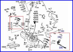 Electric Fuel Filter Assemly & Pump Module For Mercedes-Benz E320 W211 03-05